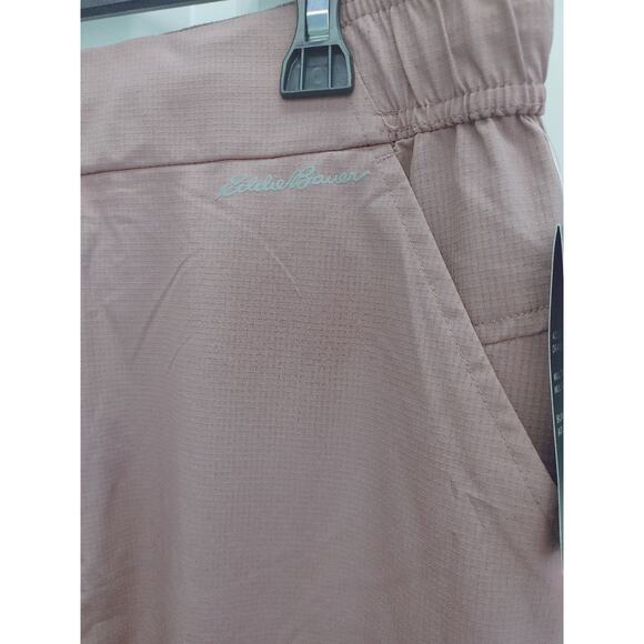 Eddie Bauer Womens Pants Rapids Capri Rose Taupe XL NWT - Picture 4 of 6